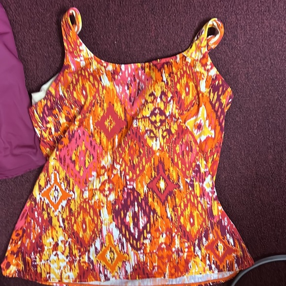 EUC Denim&Co three-piece swimsuit.. - Picture 4 of 8